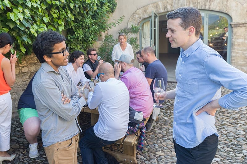 Suranga Chandratillake, Balderton Capital and Tim Sadler, Tessian at the 2018 Balderton CEO Collective, The Luberon, France