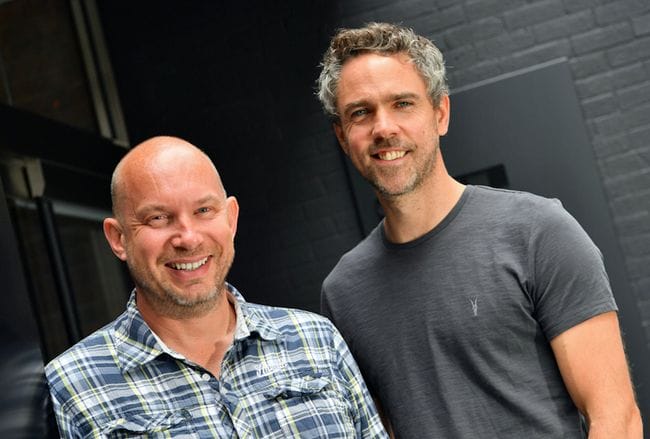 Crowdcube co-founders Darren Westlake and Luke Lang